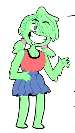 Slime Girl Original Concept