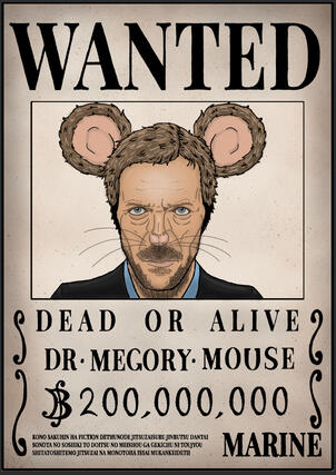 Dr. Mouse Wanted Poster