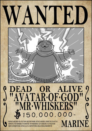 Mr. Whiskers Wanted Poster 2